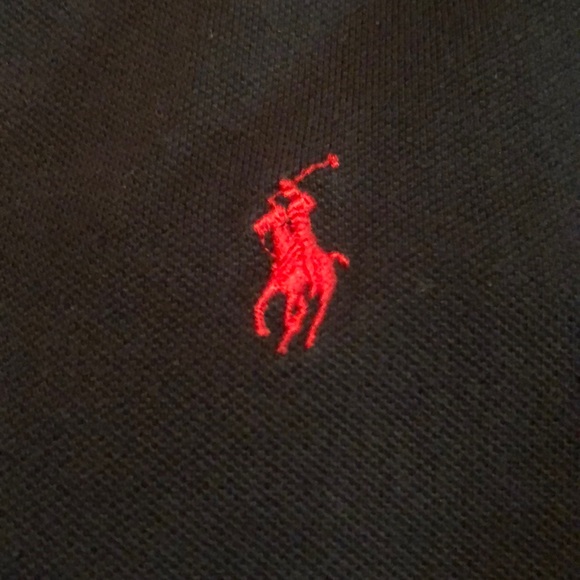 Polo Ralph Lauren - Black medium polo - Picture 3 of 3